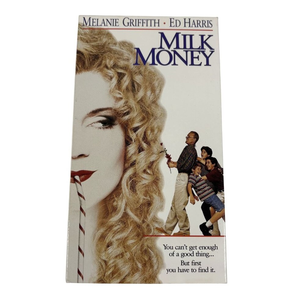 Milk Money VHS 1994 Movie Starring Melanie Griffith & Ed Harris PG-13 110 Min Pa